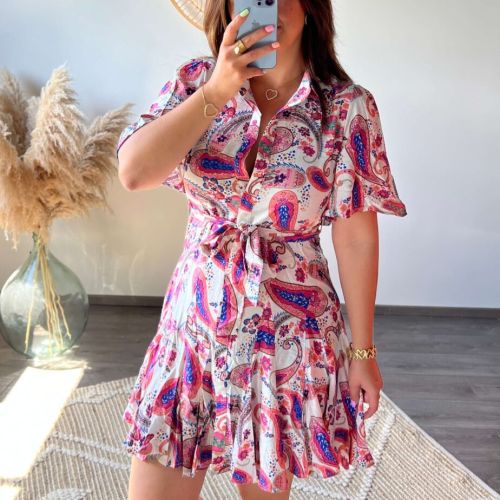 Robe, été, courte, boutique en ligne, boutique à dole, vêtements femme
