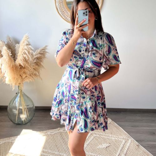 Robe, été, courte, boutique en ligne, boutique à dole, vêtements femme