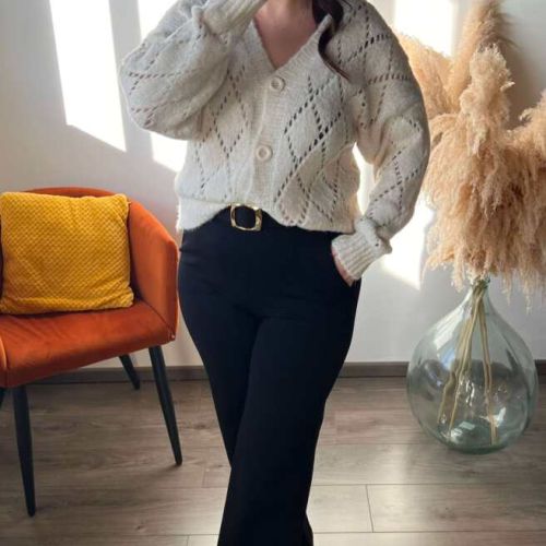 pantalon, noir, vêtements femme, boutique en ligne, dole