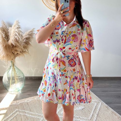 Robe, été, courte, boutique en ligne, boutique à dole, vêtements femme