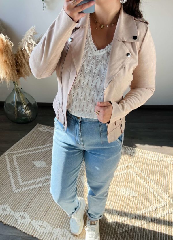 Haut blanc Chic Vêtement Jura Boutique Dole