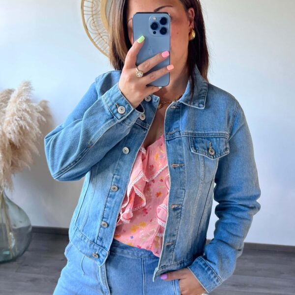 Veste en jean boutique en ligne, boutique à dole, vêtements femme