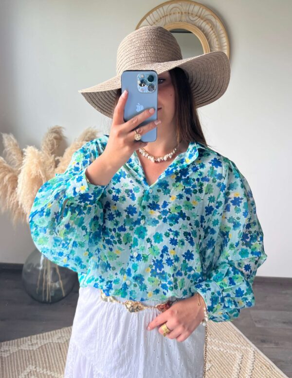 Chemisier, motifs, été, boutique à dole, vêtements femme