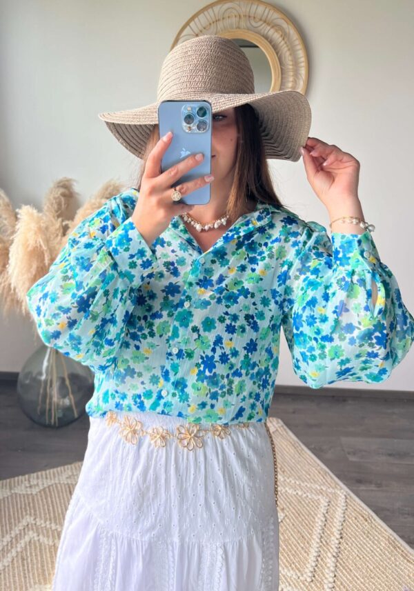 Chemisier, motifs, été, boutique à dole, vêtements femme