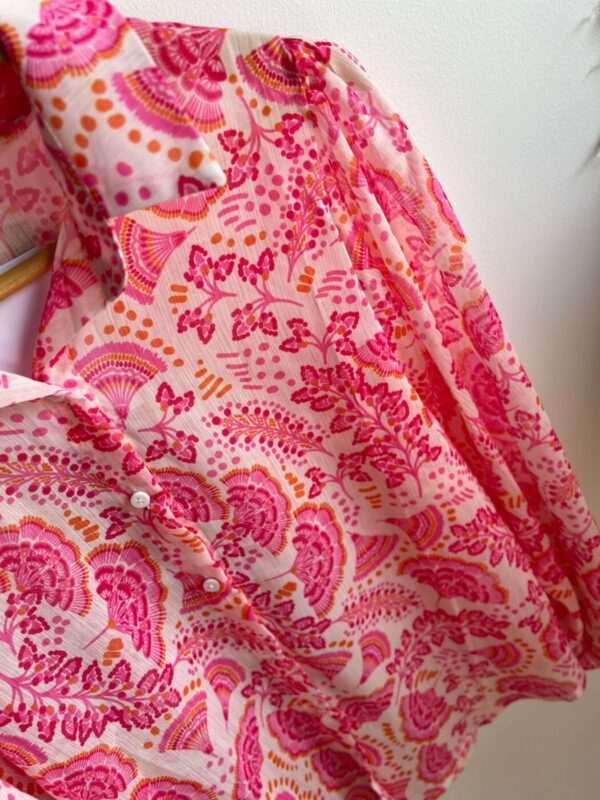 Chemisier, motifs, été, boutique à dole, vêtements femme