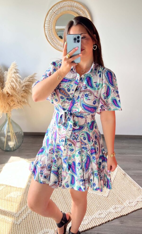 Robe, été, courte, boutique en ligne, boutique à dole, vêtements femme