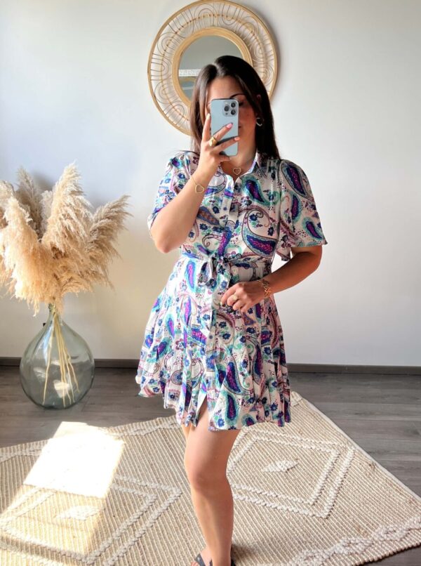 Robe, été, courte, boutique en ligne, boutique à dole, vêtements femme
