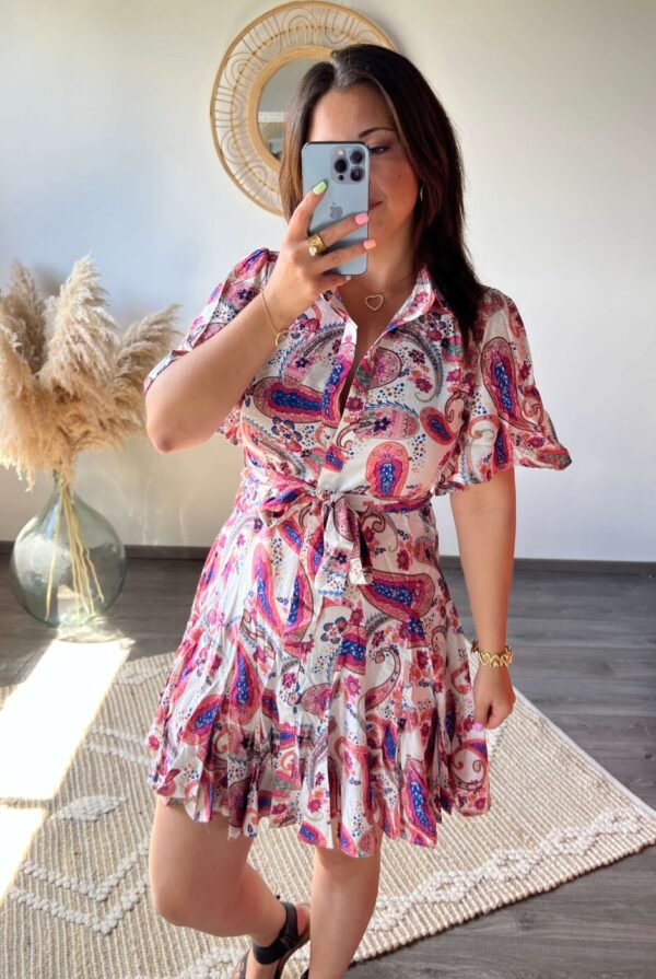 Robe, été, courte, boutique en ligne, boutique à dole, vêtements femme