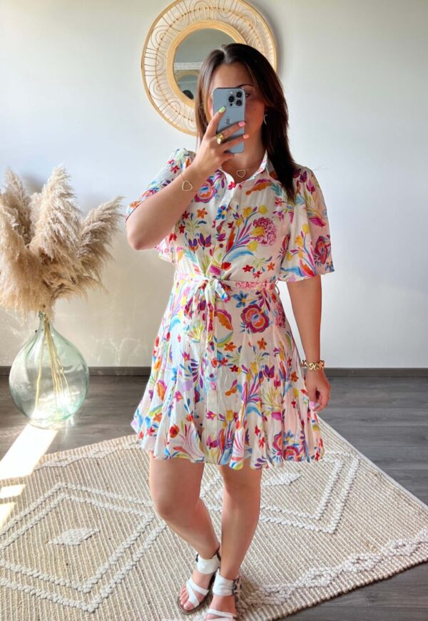 Robe, été, courte, boutique en ligne, boutique à dole, vêtements femme