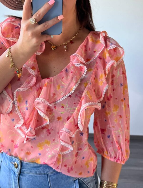 blouse, été, courte, boutique en ligne, boutique à dole, vêtements femme