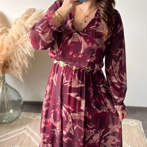 Robe longue, automne/hiver boutique femme, vêtement femme dole